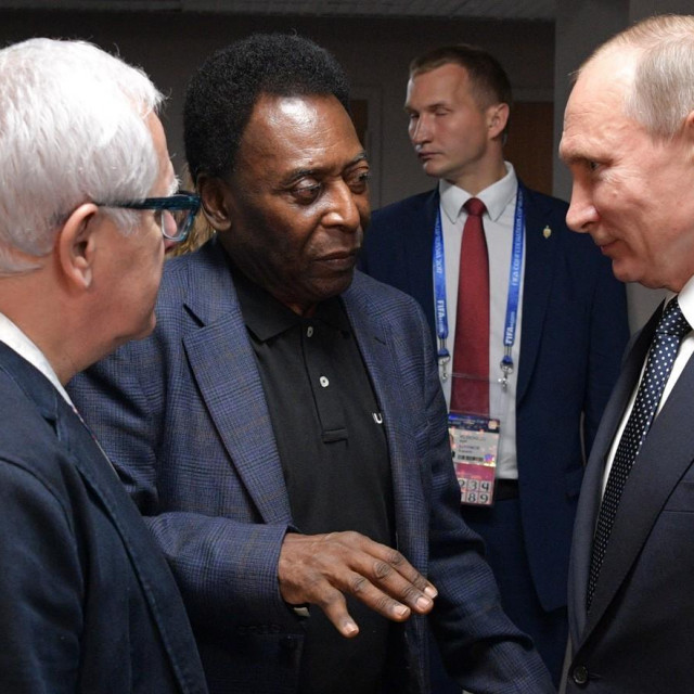 Pele i Vladimir Putin