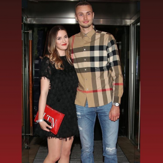 ​Saša Kalajdžić i djevojka Lorena