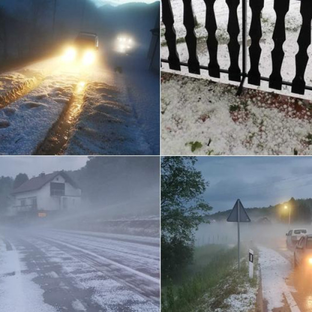 Nevrijeme u Zagorju