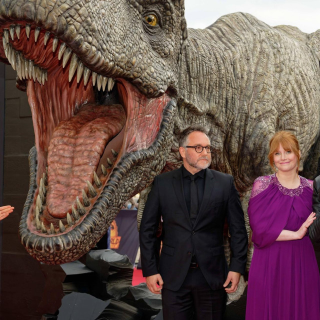 Colin Trevorrow, Bryce Dallas Howard i Jeff Goldblum