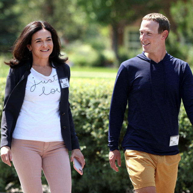 Sheryl Sandberg i Mark Zuckerberg