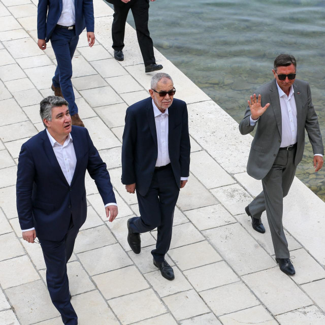 Zoran Milanović, Borut Pahor i Alexander Van der Bellen