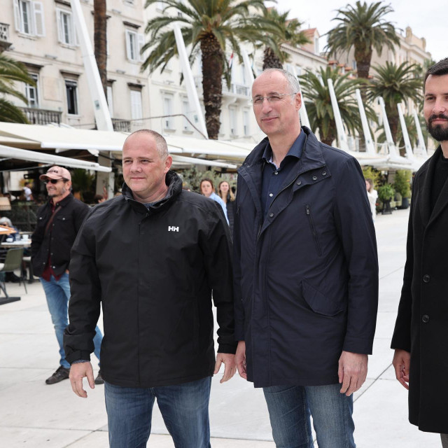 Antonio Kuzmanić, Ivica Puljak i Bojan Ivošević