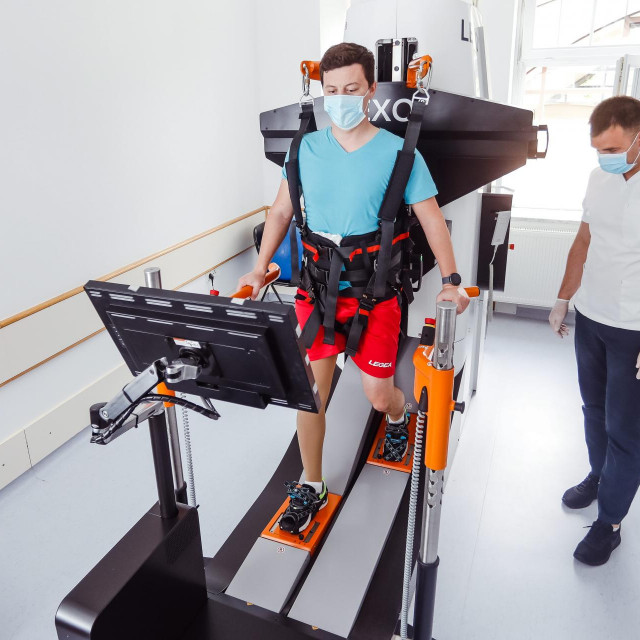 Pacijent na rehabilitaciji