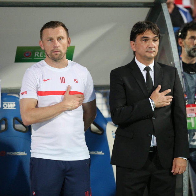 Zlatko Dalić i Ivica Olić