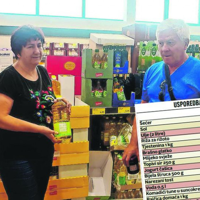 Kupci i usporedba cijena u tri države