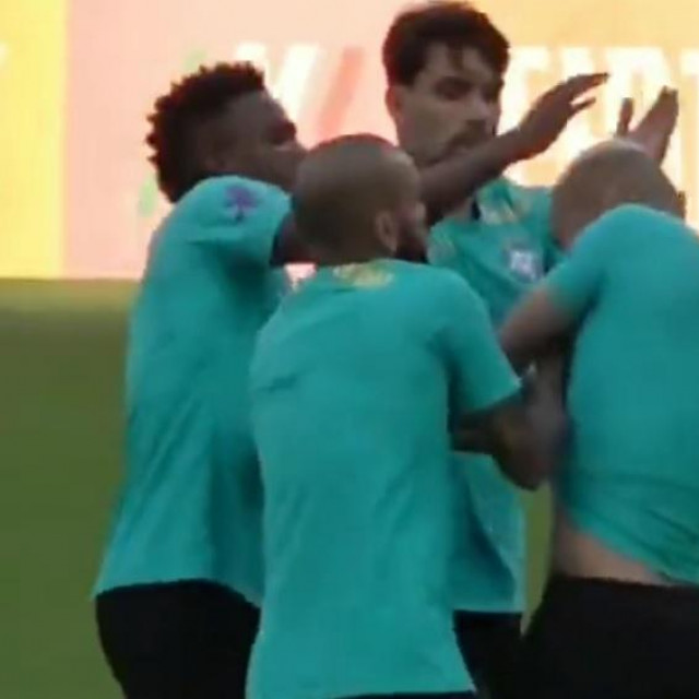 Sukob na treningu brazilske reprezentacije