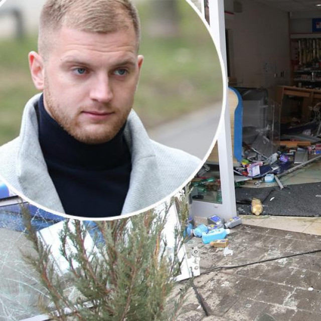 Uništena benzinska postaja nakon nesreće koju je skrivio Petar Bočkaj