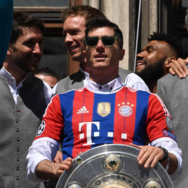 Lewandowski je s Bayernom osvojio osam naslova prvaka Njemačke