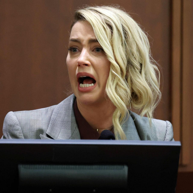 Amber Heard tijekom suđenja