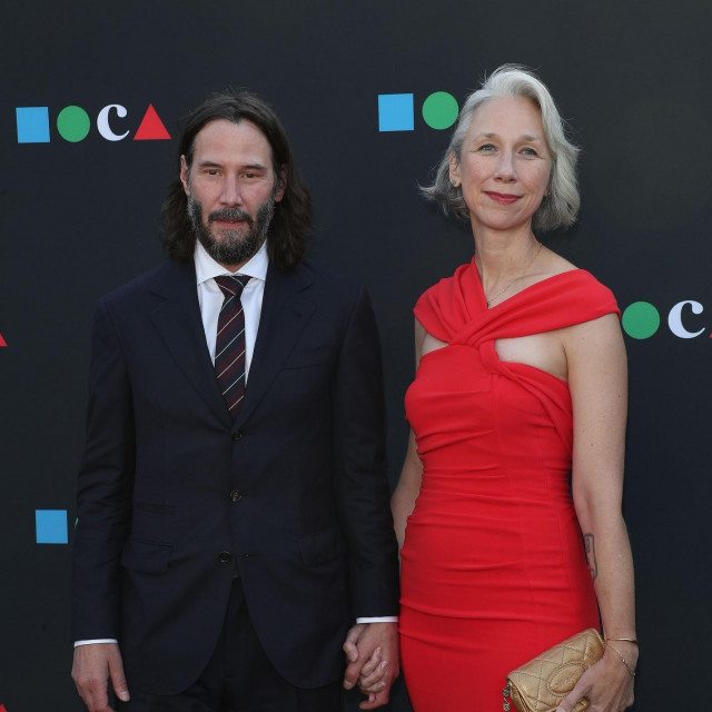 Keanu Reeves i Alexandra Grant