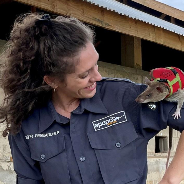 Donna Kean i štakorica Jo

 

 