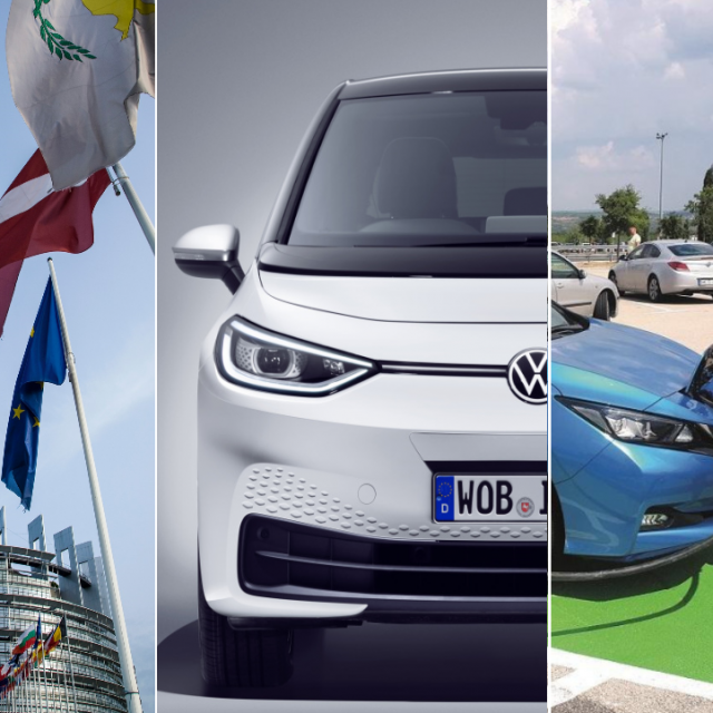 Električni auti, Europski parlament, ilustracija