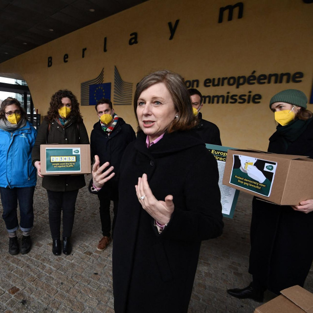 Povjerenica Europske komisije i potpredsjednica za vrijednosti i transparentnost Věra Jourová