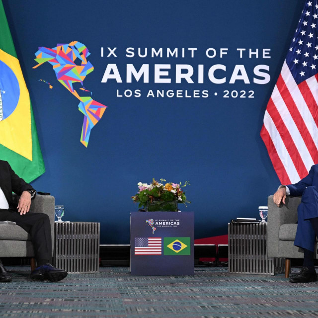 Joe Biden i Jair Bolsonaro 