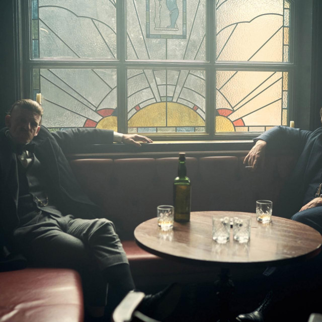 Cillian Murphy i Paul Anderson, šesta sezona serije 'Peaky Blinders'