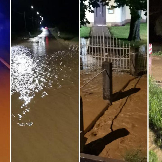 Posljedice olujnog nevremena na području više županija