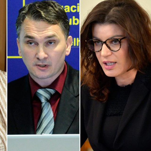 Dubravko Novak, Edita Grubišić, Hrvoje Čović i Josipa Rimac