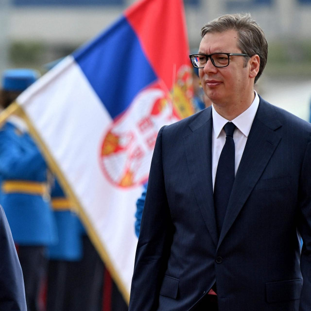 Olaf Scholz i Aleksandar Vučić