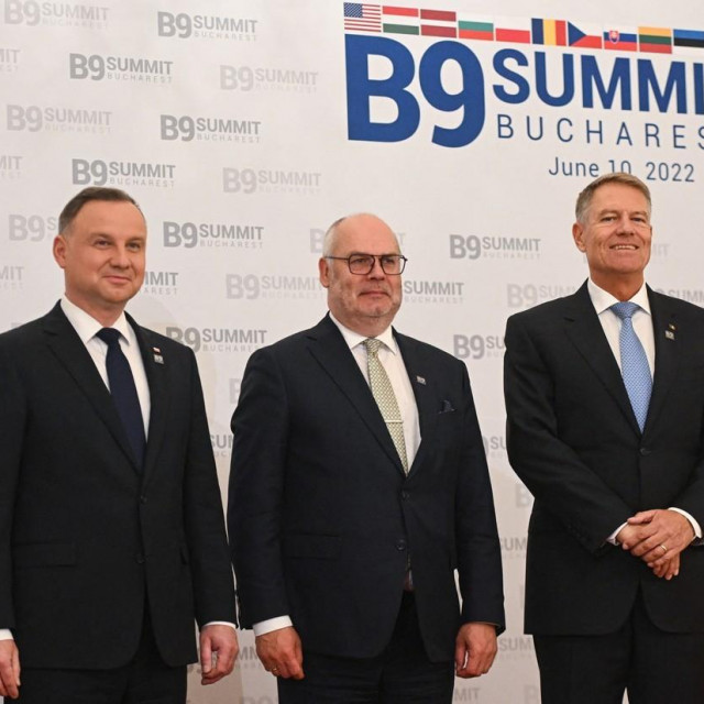 Andrzej Duda, Alar Karis i Klaus Iohannis