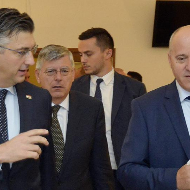 Andrej Plenković, Branko Bačić