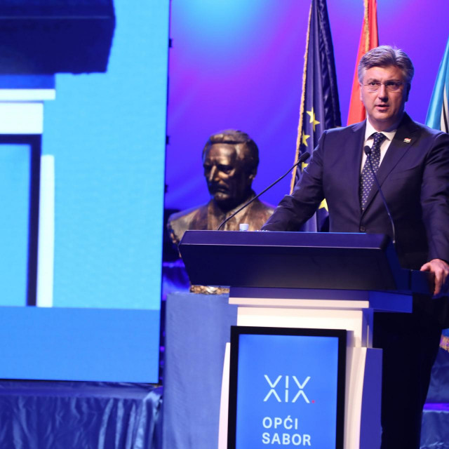 Govor predsjednika Vlade i HDZ-a Andreja Plenkovića