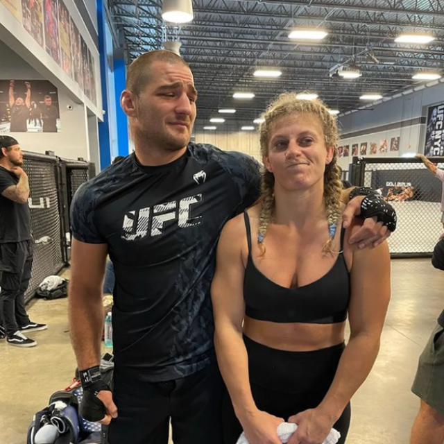 Sean Strickland i Kayla Harrison