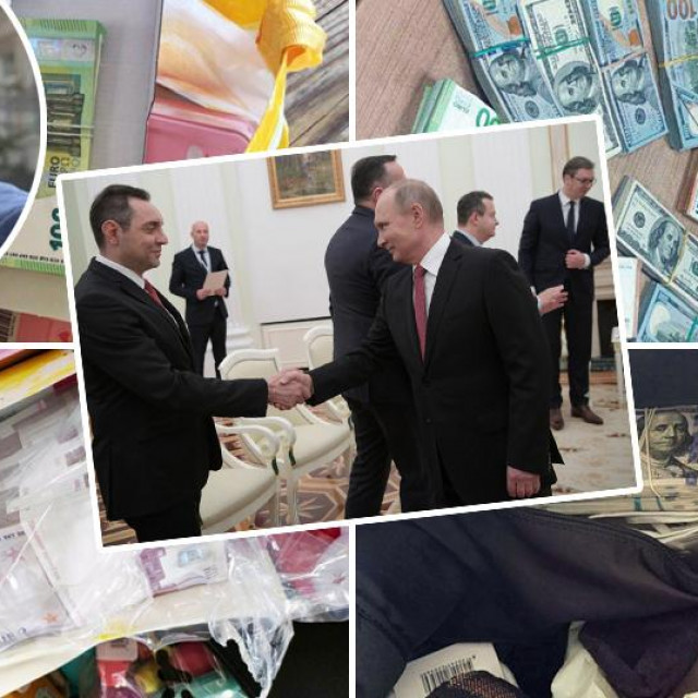 Andrij Naumov (u krugu), Aleksandar Vulin i Vladimir Putin (arhiva, u sredini)