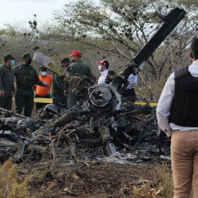 Helikopterska nesreća/Ilustracija