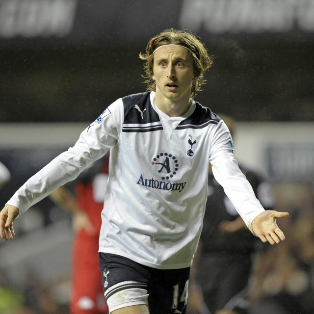 Luka Modrić u dresu Tottenhama