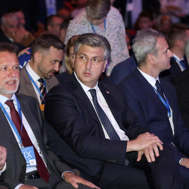 Andrej Plenković na 19. Općem saboru HDZ-a