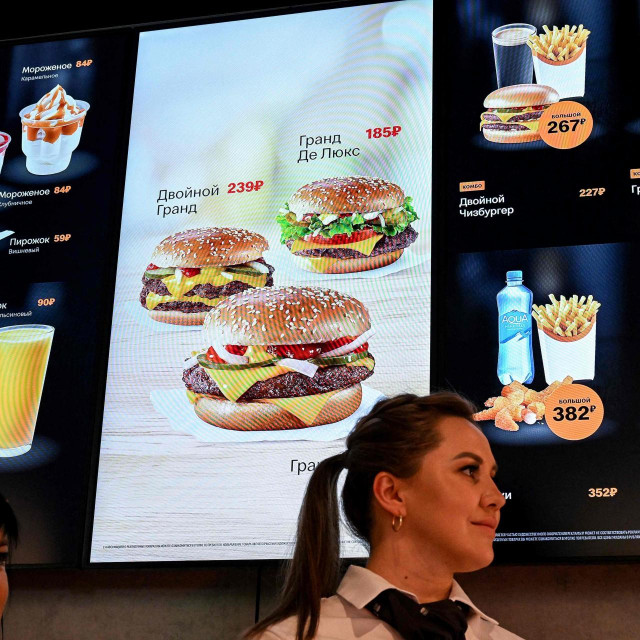 Rusija verzija restorana McDonalds