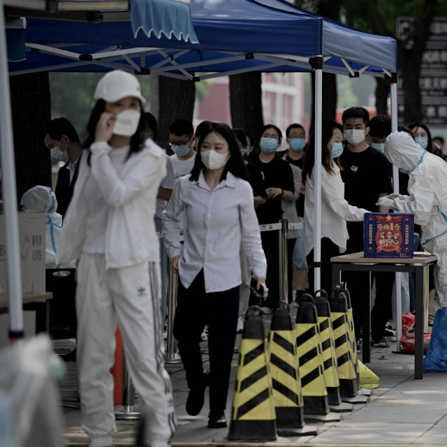 testiranje na covid-19 u Pekingu