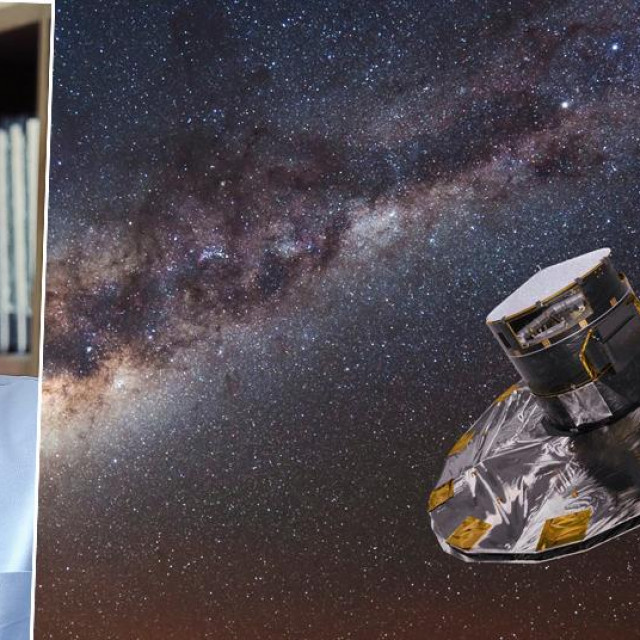 Dr. Lovro Palaversa, Mliječna staza i satelit Gaia