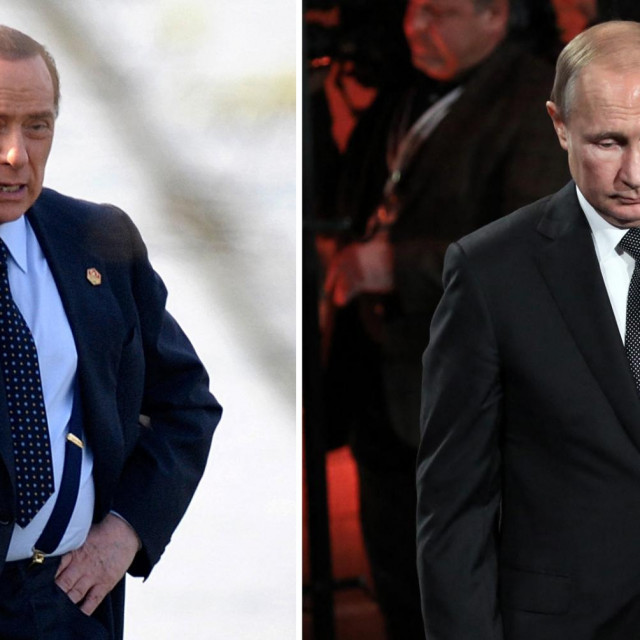 Silvio Berlusconi i Vladimir Putin