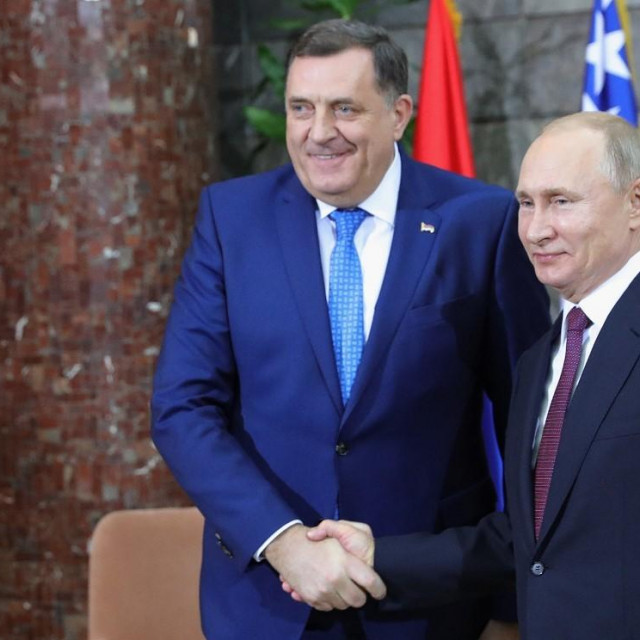 Milorad Dodik i Vladimir Putin 