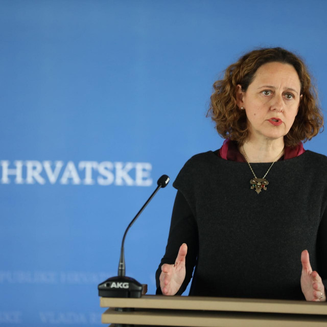 Ministrica kulture i medija Nina Obuljen Koržinek