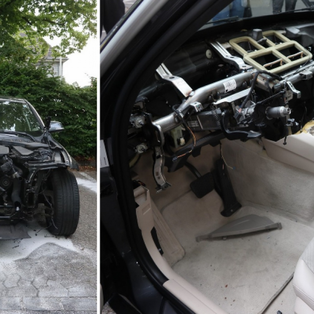 Ogoljeni BMW Serije 3