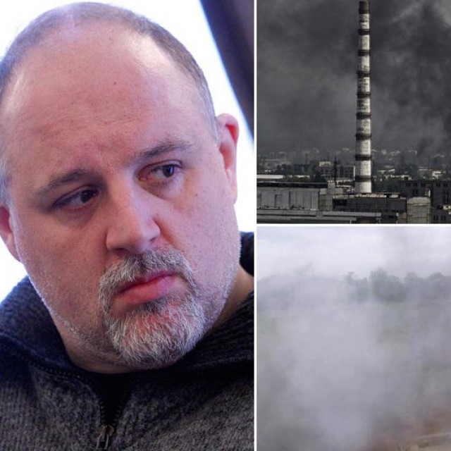 Igor Tabak, prizor granatiranja Donbasa i prizor ruske haubice tijekom ispaljivanja projektila