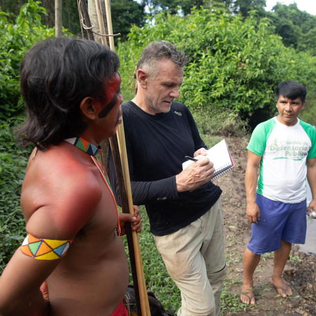 Dom Phillips s dva domoroca