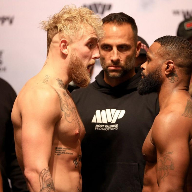 Jake Paul i Tyron Woodley