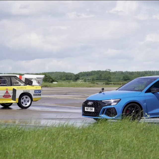 Audi Sport Quattro S1 i Audi RS3