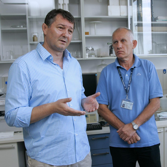 Doktori Darko Orešković i Marijan Klarica


 