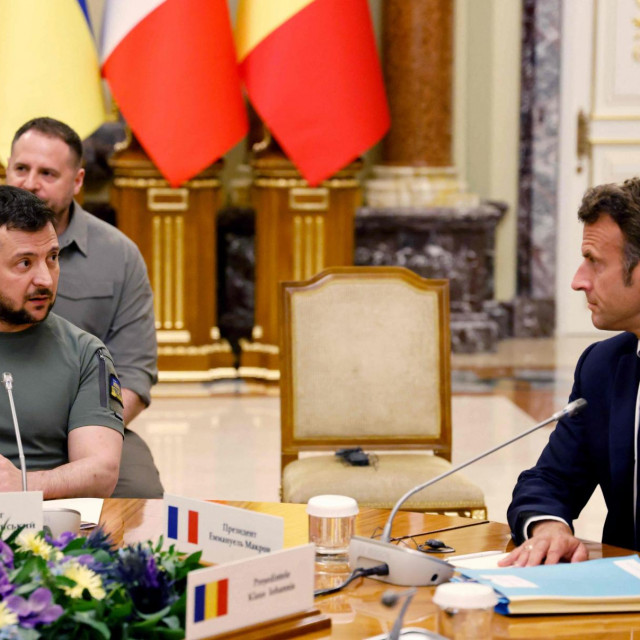 Zelenski i Macron