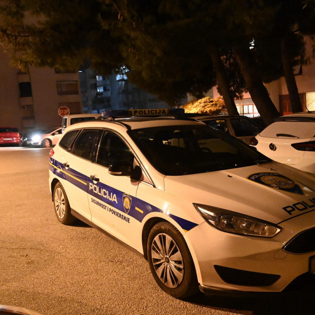 Policijski automobil/Ilustracija