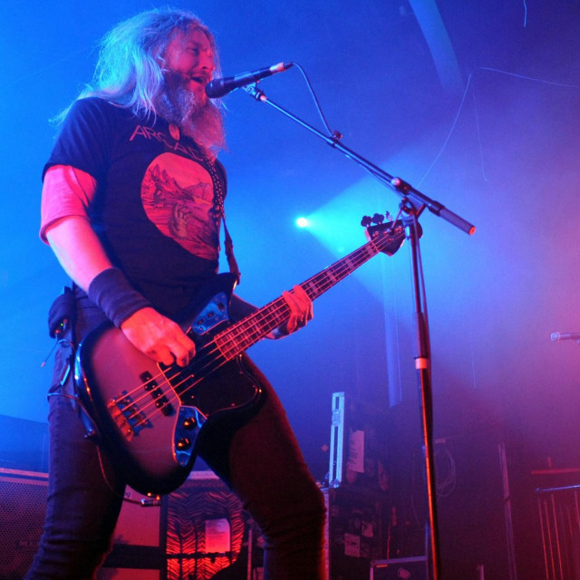 Mastodon tijekom nastupa u Tvornici kulture 2017. godine