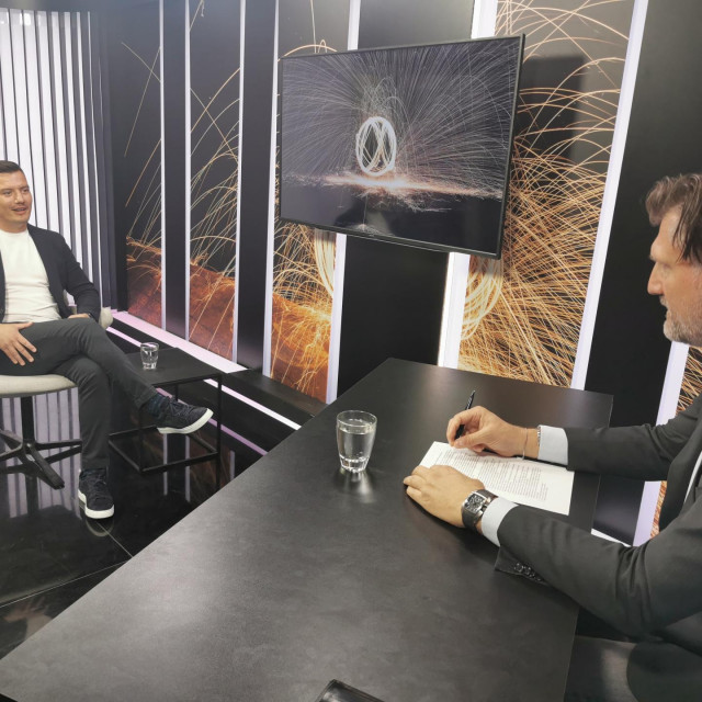Zvonimir Sedlić, osnivač i predsjednik Uprave tvrtke NutriS gost je emisije 'Poduzetnički mindset' Saše Cvetojeviča