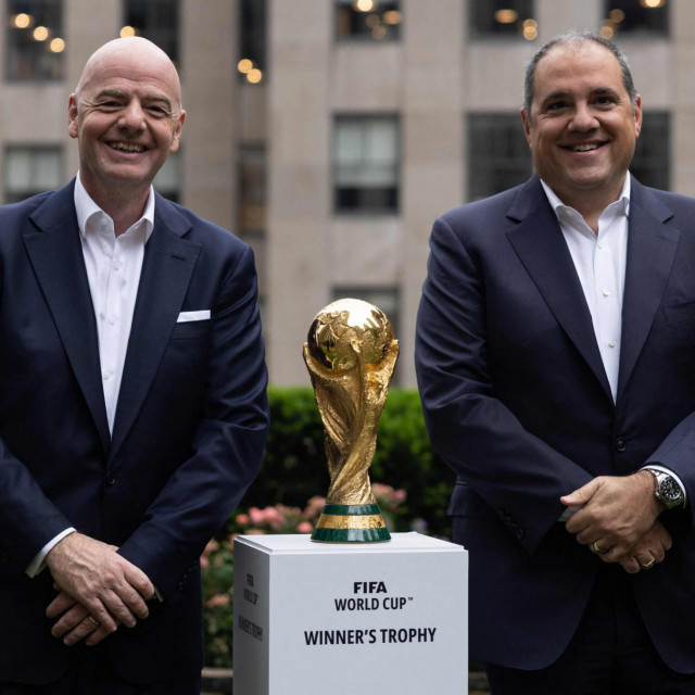 Gianni Infantino i Victor Montagliani