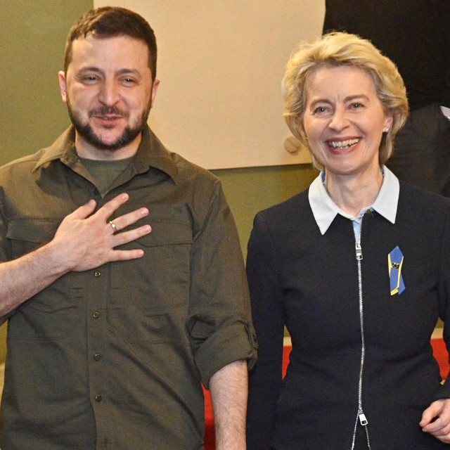 Ursula von der Leyen i Volodimir Zelenski