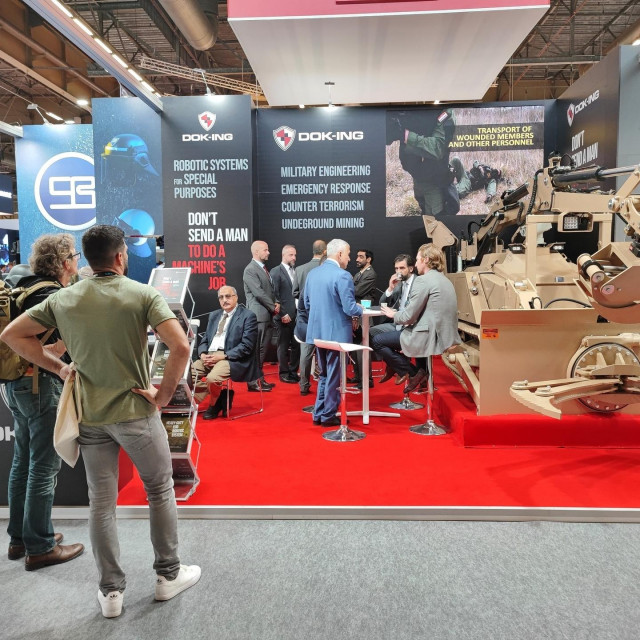 DOK-ING-ov štand na Eurosatory sajmu u Parizu